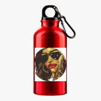 Металлическая бутылка 400 мл UV-DTF