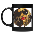 Кружка цветная UV-DTF