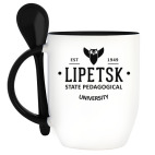 Кружка с ложкой