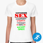 Женская спортивная футболка