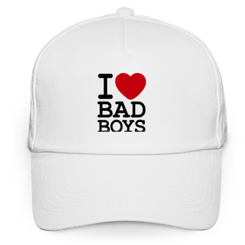 Кепка бейсболка I Love Bad Boy