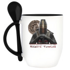 Кружка с ложкой