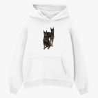 Толстовка худи оверсайз