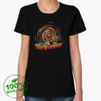 Женская футболка органик