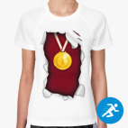 Женская спортивная футболка