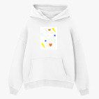 Толстовка худи оверсайз