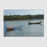 People and boats