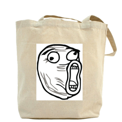 Сумка шоппер с принтом  LOL