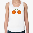 Две парных мандаринки