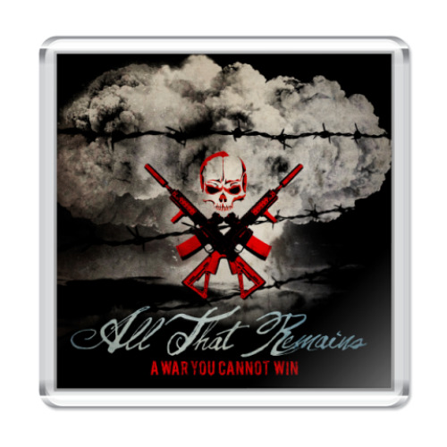 Магнит с принтом All That Remains