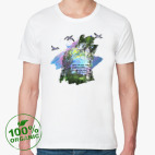 Мужская футболка органик