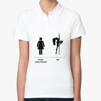 Женская рубашка поло