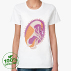 Женская футболка органик