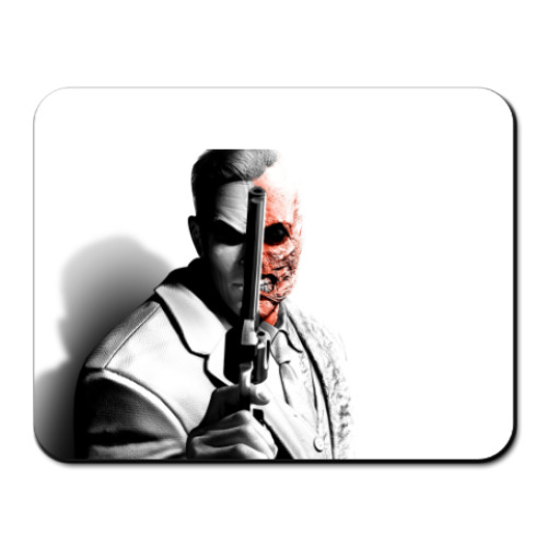 Коврик для мыши с принтом Двуликий