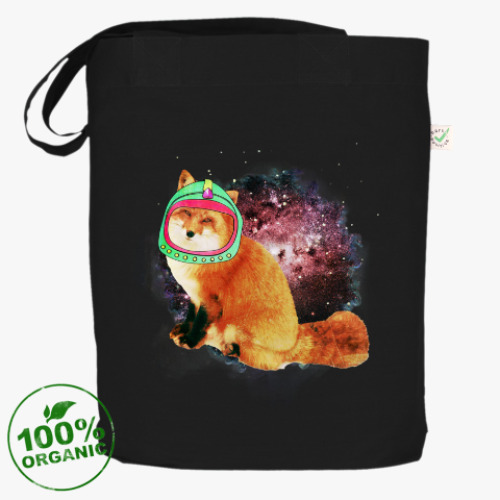 Сумка шоппер с принтом CosmoFox