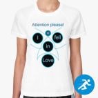 Женская спортивная футболка