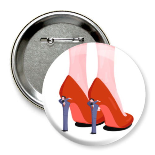 Значок 75мм Феминизм