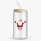 Банка с бамбуковой крышкой