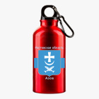 Металлическая бутылка 400 мл UV-DTF