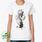 Женская футболка органик