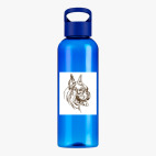 Прозрачная спортивная бутылка