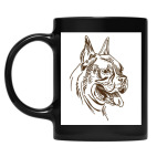 Кружка цветная UV-DTF