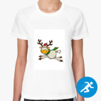 Женская спортивная футболка