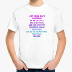 Детская футболка