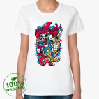 Женская футболка органик