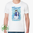 Мужская футболка органик