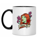 Кружка двухцветная