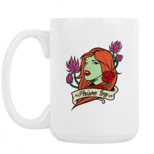 Кружка с принтом Poison Ivy
