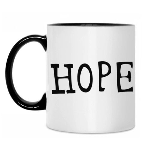Кружка с принтом HOPE