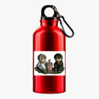 Металлическая бутылка 400 мл UV-DTF