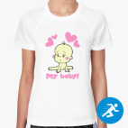 Женская спортивная футболка