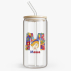 Банка с бамбуковой крышкой