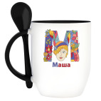 Кружка с ложкой