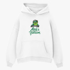 Толстовка худи оверсайз