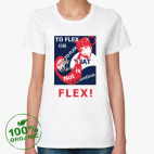 Женская футболка органик