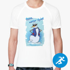 Мужская спортивная футболка