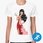 Женская спортивная футболка