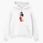 Толстовка худи оверсайз