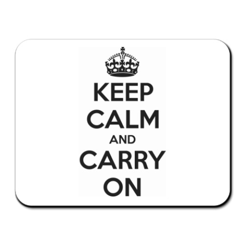 Коврик для мыши  Keep Calm