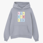 Толстовка худи оверсайз