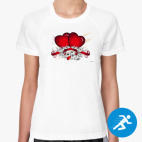 Женская спортивная футболка