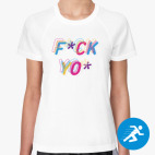 Женская спортивная футболка