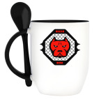 Кружка с ложкой