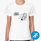 Женская спортивная футболка