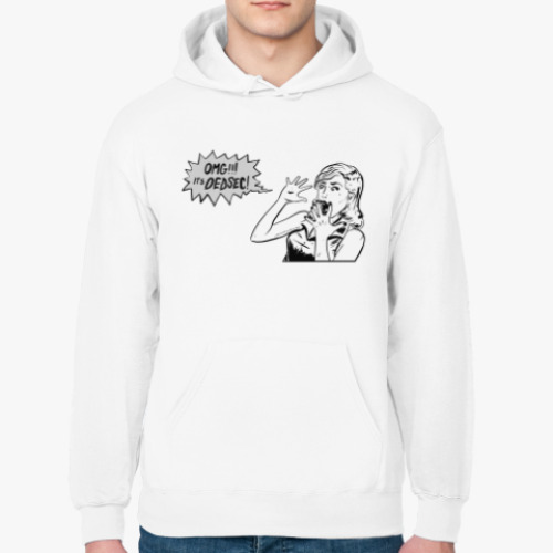 Толстовка худи с принтом OMG it's DedSec