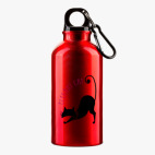 Металлическая бутылка 400 мл UV-DTF